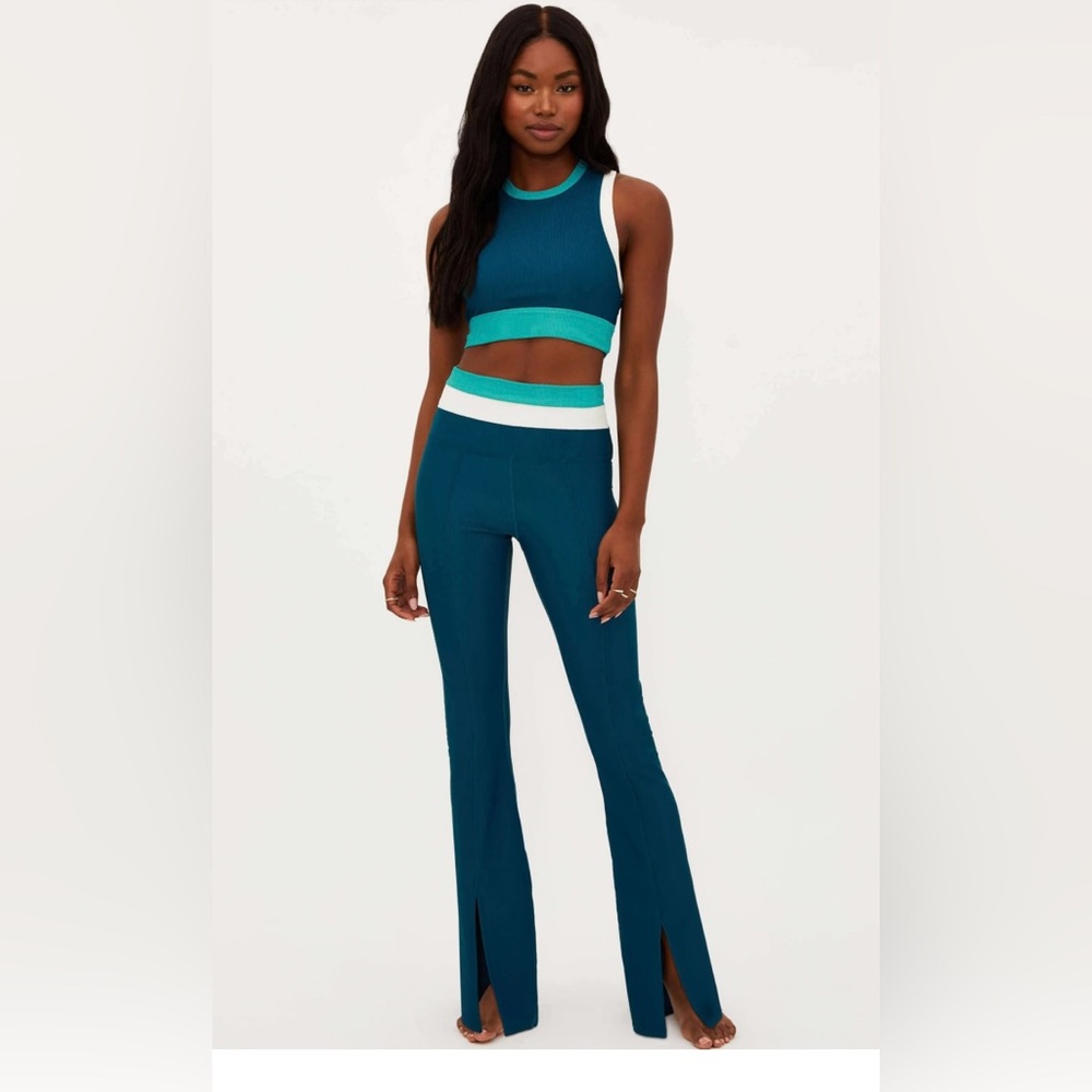 Beach Riot Amalfi Pant Crystal Coast Colorbloc